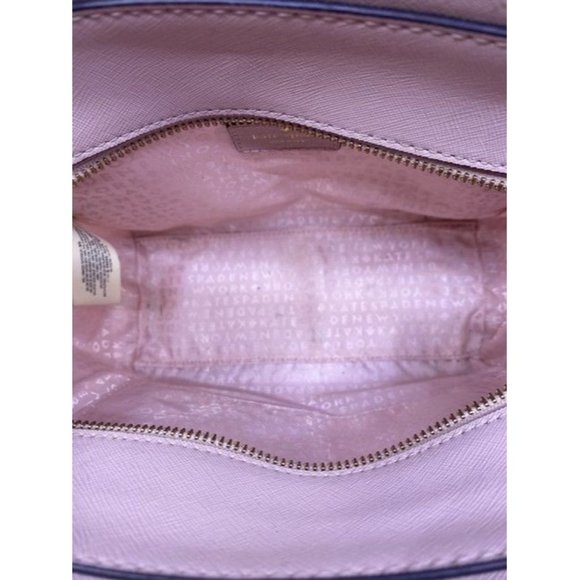 Kate Spade Unique Studded Bow Pink Leather Cross Body Bag - Picture 6 of 9